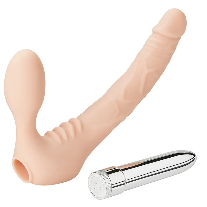 Dildos Cloud 9 Novelties Cloud 9 Strapless Dildo Light Color Light