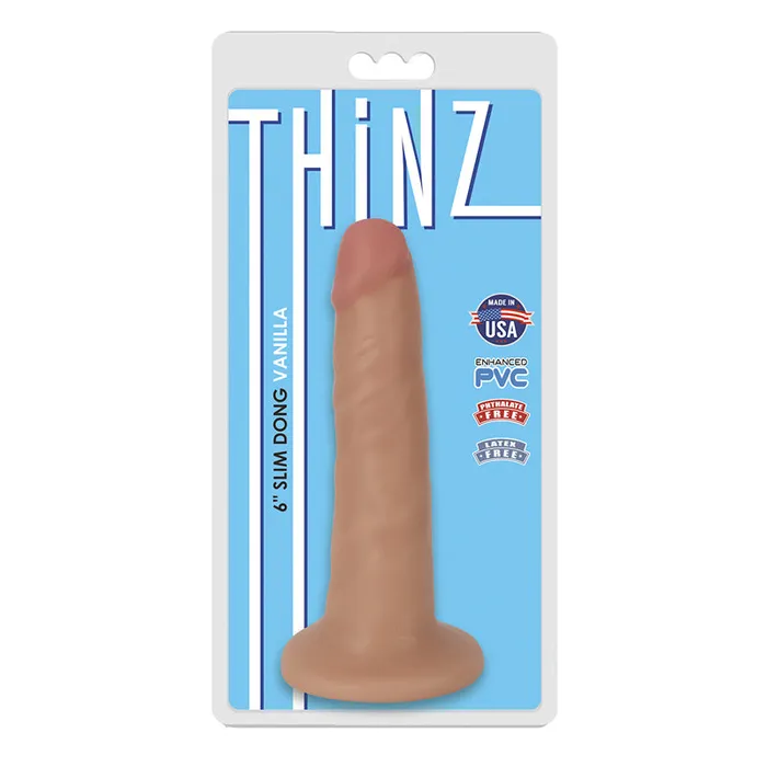 Dildos Curve Novelties Thinz 6In Slim Dong Vanilla