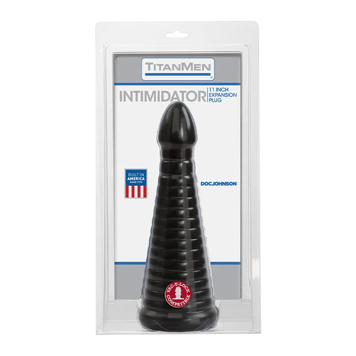 Doc Johnson Anal Titanmen Intimidator Black