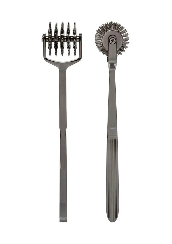 Doc Johnson Kink By Doc Johnson Spike Solid Metal Pinwheel 5 Wheels Gunmetal Grey Male Sex Toys Doc Johnson Kink By Doc Johnson Spike Solid Metal Pinwheel 5 Wheels Gunmetal Grey Male Sex Toys