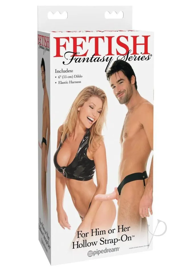 Fetish Fantasy Hollow Strap On Flesh Pipedream Female Sex Toys