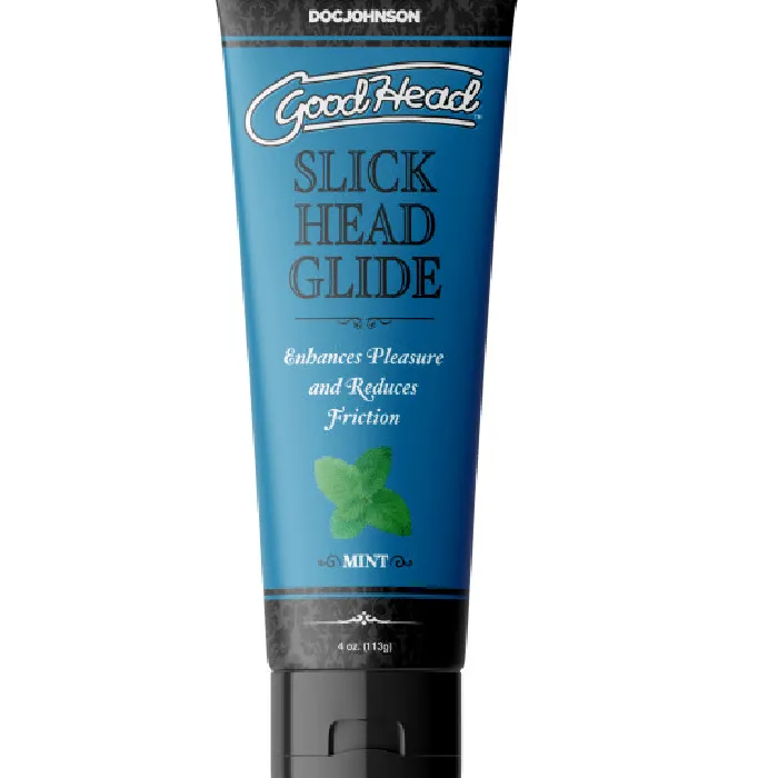 GoodHead Slick Head Flavored Glide Mint 4 oz Doc Johnson Male Sex Toys