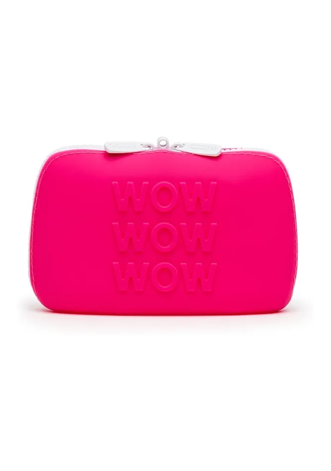 Happy Rabbit Wow Small Pink Silicone Zip Storage Bag Lovehoney Vibrators