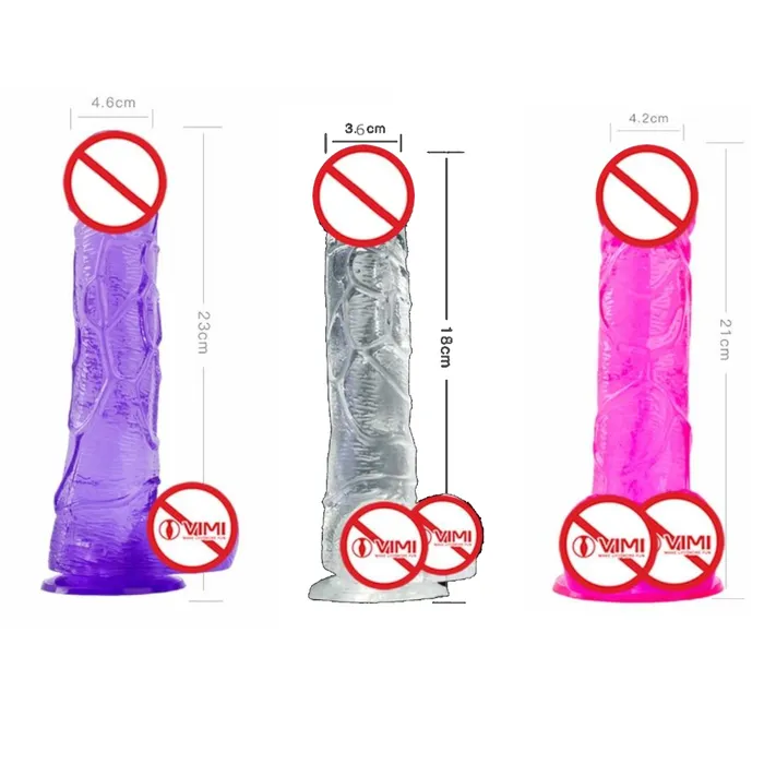 House of Dasein Dildos Realistic Dildos Realistic Jelly Dildo Deep Throat Training Cock And Balls Dong
