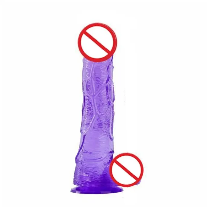 House of Dasein Dildos Realistic Dildos Realistic Jelly Dildo Deep Throat Training Cock And Balls Dong