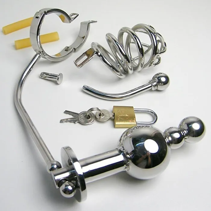 House of Dasein Male Sex Toys Cock Rings Male Chastity Belt Stainless Steel Cock Cage Penis Ring Bondage Kink House of Dasein Male Sex Toys Cock Rings Male Chastity Belt Stainless Steel Cock Cage Penis Ring Bondage Kink