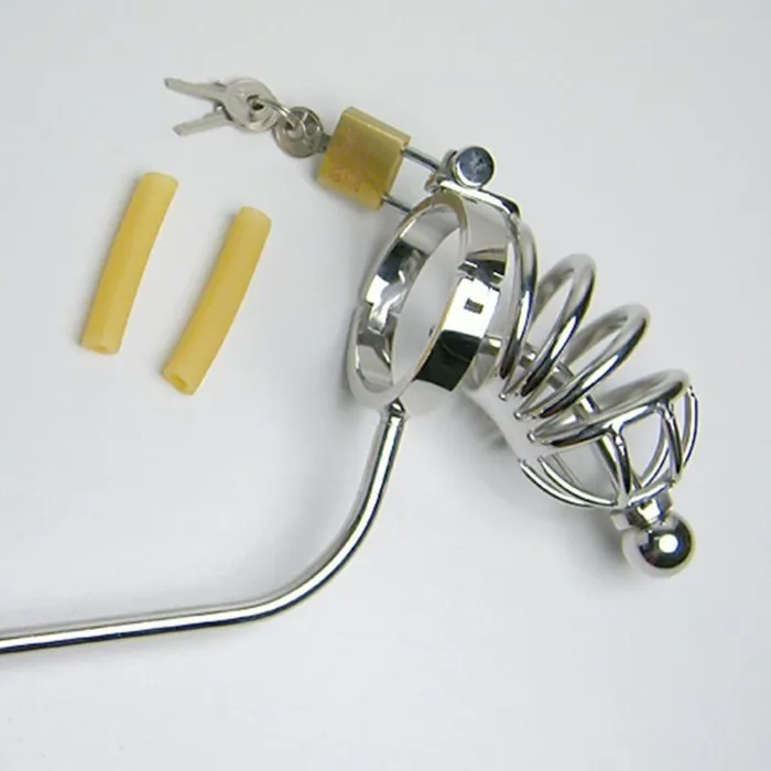 House of Dasein Male Sex Toys Cock Rings Male Chastity Belt Stainless Steel Cock Cage Penis Ring Bondage Kink