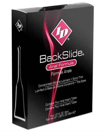 ID Lubricants Id Backslide Silicone Lubricant 8Ml Long Tube 4Pack Lubricants ID Lubricants Id Backslide Silicone Lubricant 8Ml Long Tube 4Pack Lubricants
