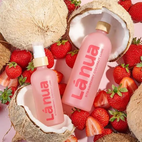 La Nua Strawberry Coconut Lube 34oz Feelmore Store Vibrators