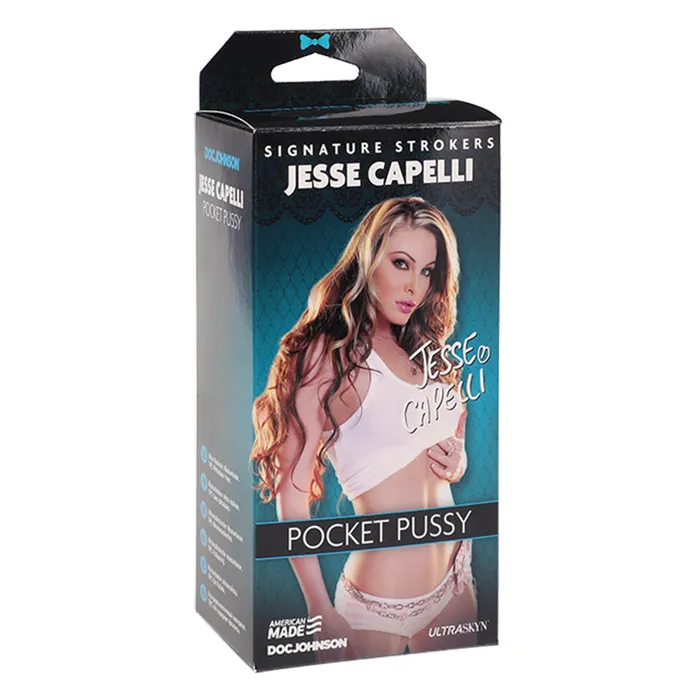 Male Sex Toys Doc Johnson Signature Stroker Jesse Capelli Pocket P