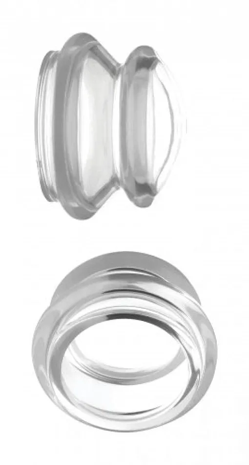 Master Series Clear Plungers Nipple Suckers Large Master Series Dildos