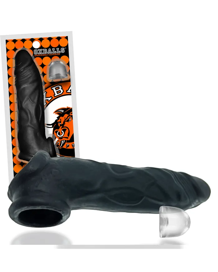 Oxballs Oxballs Dicker 75 Inch Cock Sheath Black Ice Anal
