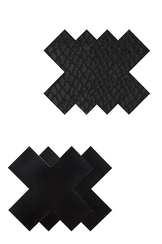 pink cherry Anal XGen Peekaboos Classic Black X Pasties