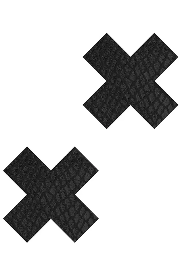 pink cherry Anal XGen Peekaboos Classic Black X Pasties