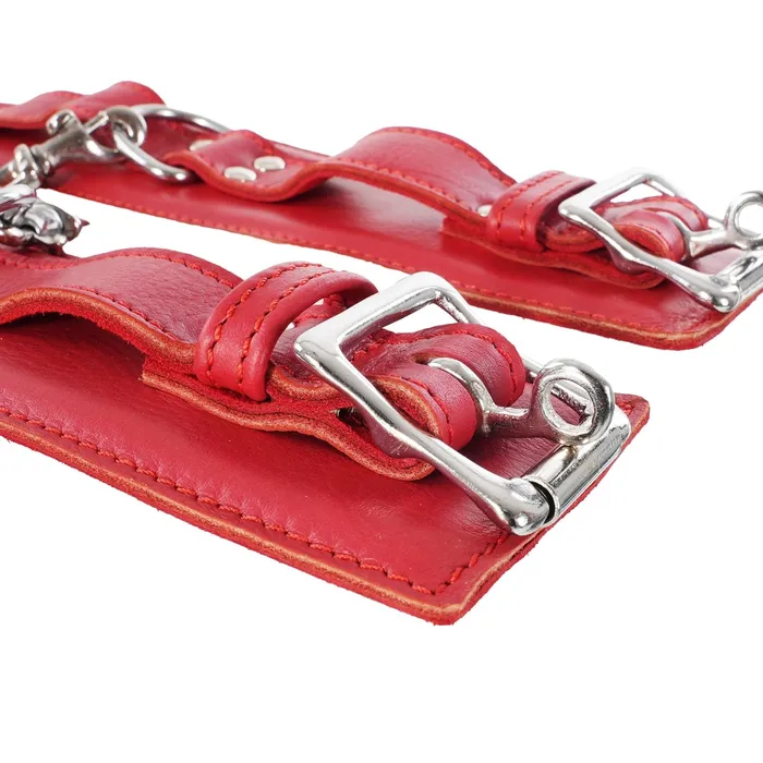 Restraints Kink Store 5 Piece Leather Collar Cuffs Set by Kink