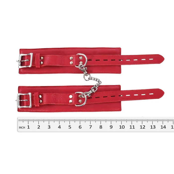 Restraints Kink Store 5 Piece Leather Collar Cuffs Set by Kink