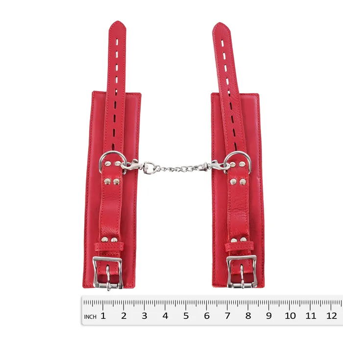 Restraints Kink Store 5 Piece Leather Collar Cuffs Set by Kink