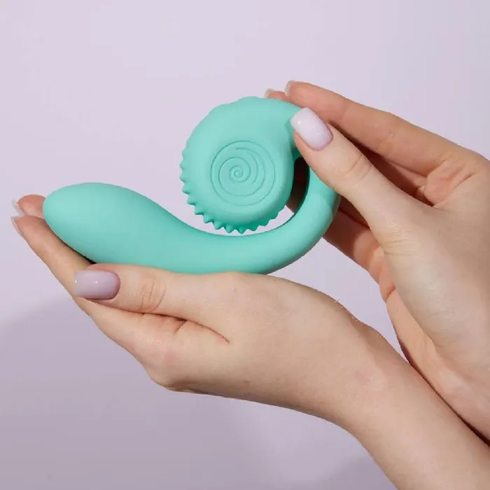 Snail Vibe Snail Gizi Compact Ultra Powerful 2 Motor Dual Stimulating Vibrator Blue Vibrators Snail Vibe Snail Gizi Compact Ultra Powerful 2 Motor Dual Stimulating Vibrator Blue Vibrators