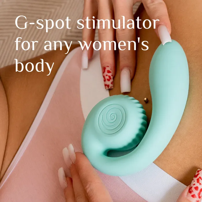 Snail Vibe Snail Gizi Compact Ultra Powerful 2 Motor Dual Stimulating Vibrator Blue Vibrators