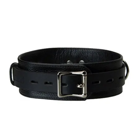 Strict Leather Vibrators Leather Deluxe Locking Collar Strict Leather Vibrators Leather Deluxe Locking Collar