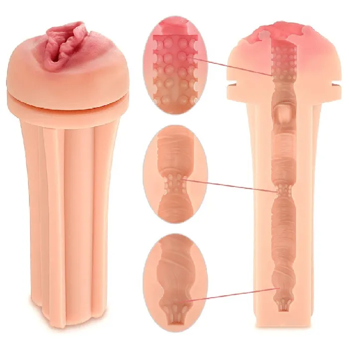 Tracys Dog Male Sex Toys Tracys Dog Realistic Penis Masturbator Cup White Case