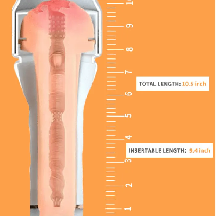 Tracys Dog Male Sex Toys Tracys Dog Realistic Penis Masturbator Cup White Case