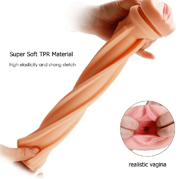 Tracys Dog Male Sex Toys Tracys Dog Realistic Penis Masturbator Cup White Case