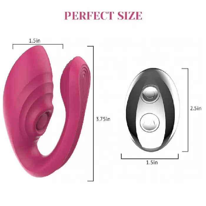 Tracys Dog Vibrators Tracys Dog Nina Remote Control Couples Vibrator Pink