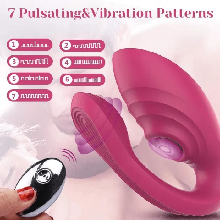 Tracys Dog Vibrators Tracys Dog Nina Remote Control Couples Vibrator Pink