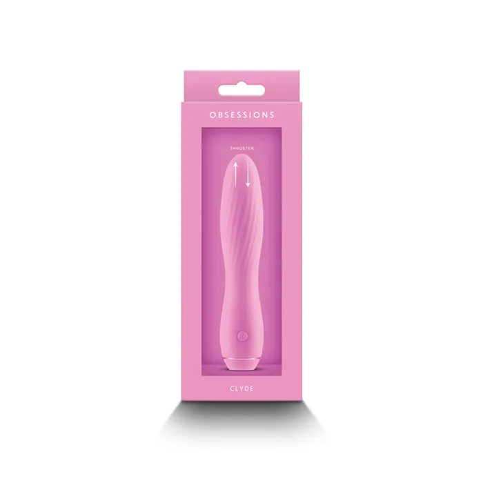 Vibrators New Sensations Novel Obsession Clyde Light Pink