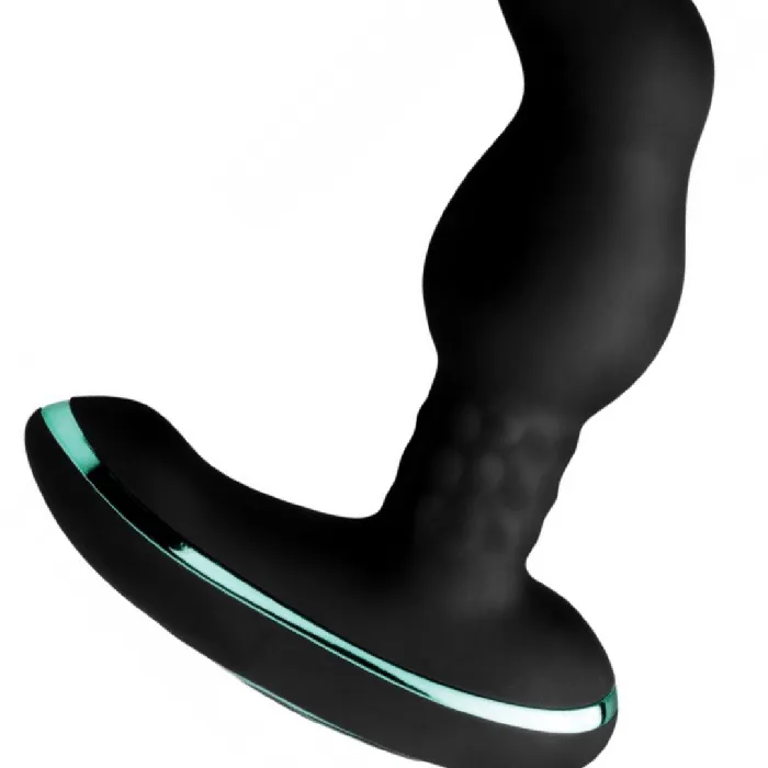 XR Brands Female Sex Toys Rimsation Silicone Prostate Vibrator with Rotating Beads