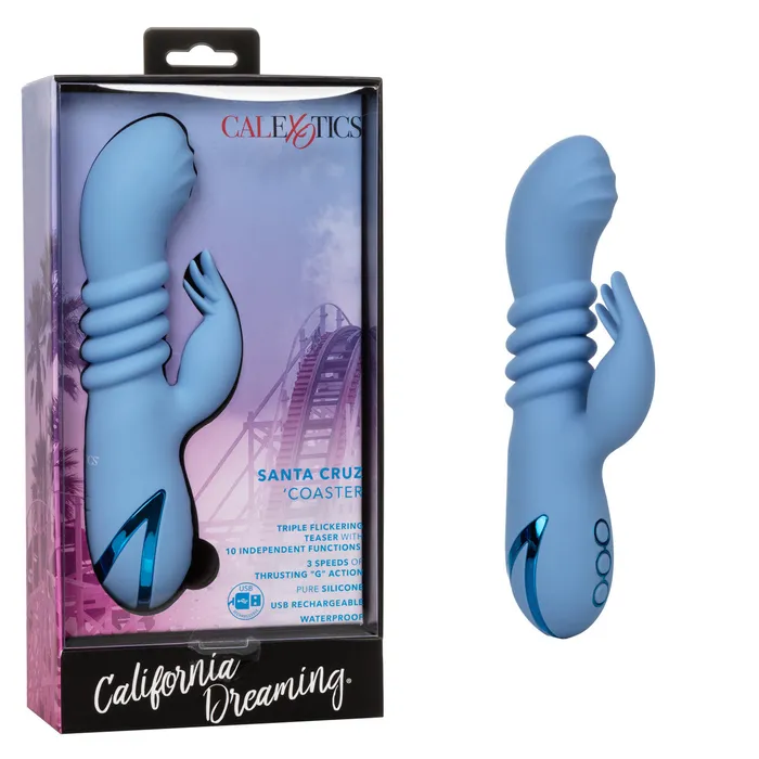 AAPD Vibrators SANTA CRUZ COASTER Thrusting G Spot Rabbit