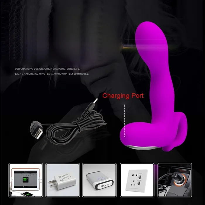 Anal EVEs SECRETS Unisex Anal Toys Best Prostate Massager Waterproof Silicone Vibrator For Beginners