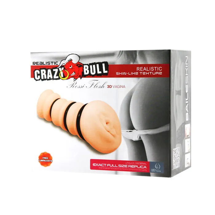 CRAZY BULL MASTURBATOR 3D VAGINA ROSSI BAILE Male Sex Toys