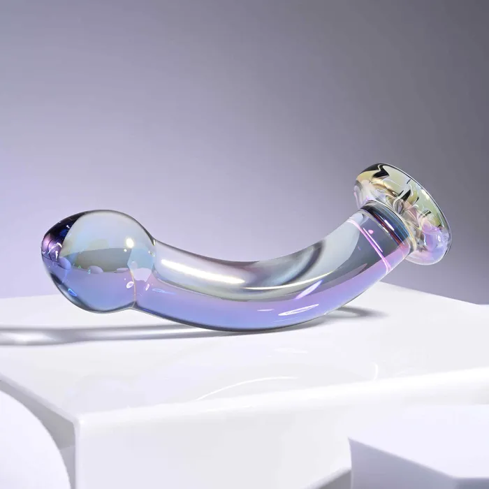 Dildos PLAYBOY PLEASURE JEWELS KING GLASS DONG EVOLVED