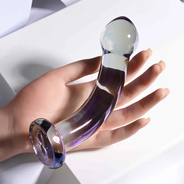 Dildos PLAYBOY PLEASURE JEWELS KING GLASS DONG EVOLVED