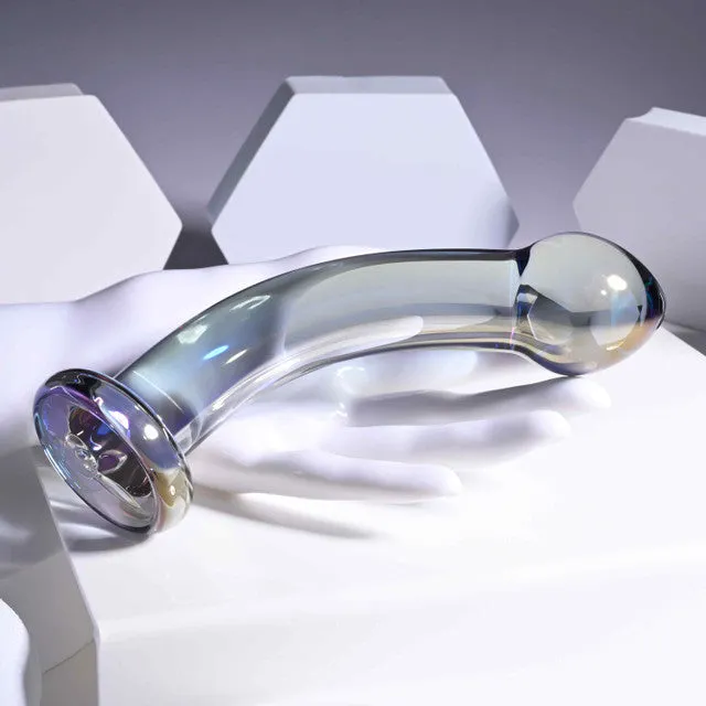 Dildos PLAYBOY PLEASURE JEWELS KING GLASS DONG EVOLVED