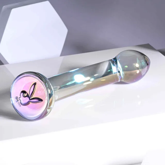 Dildos PLAYBOY PLEASURE JEWELS KING GLASS DONG EVOLVED