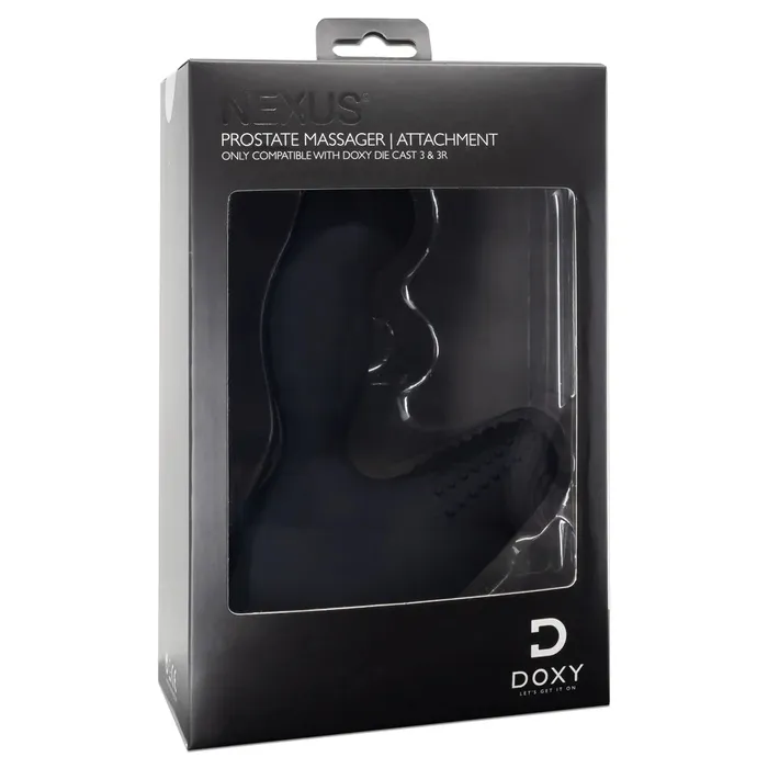 DOXY Anal Nexus PROSTATE MASSAGER ATTACHMENT for Doxy DIE CAST NUMBER 3 Solid Metal Plugin Vibrating Wand Massager