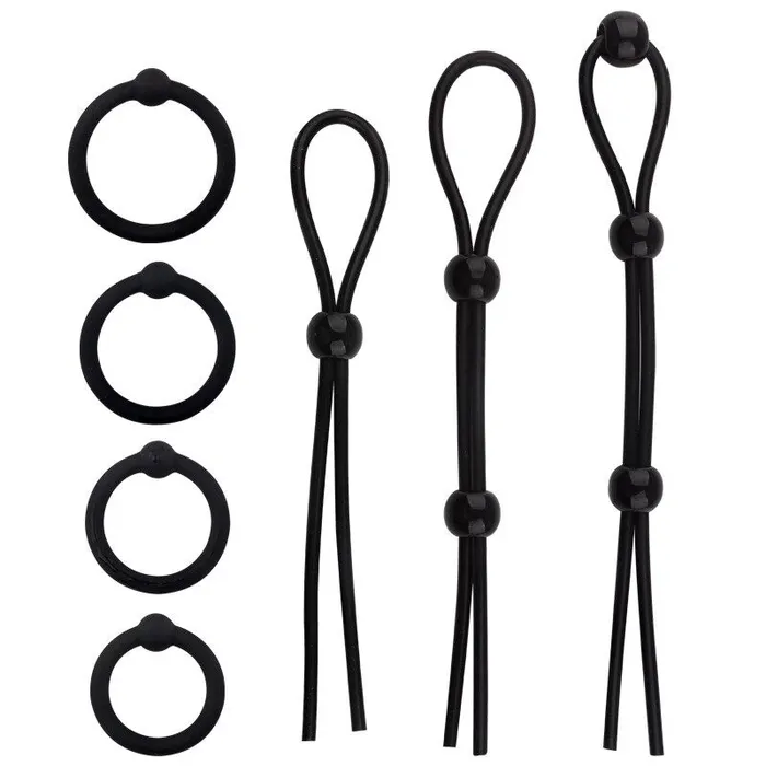 EVEs SECRETS Male Sex Toys Reusable Cock Rings Adjustable Penis Ropes Sex Toys for Men