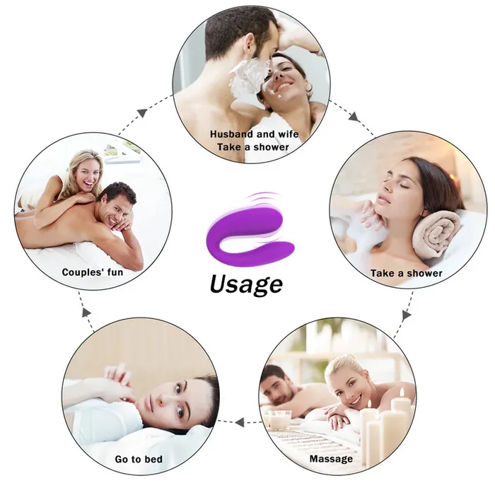 Female GSpot Vibrator Double Vibrator Sex Toy For Women Waterproof Silicone Stimulator EVEs SECRETS Female Sex Toys