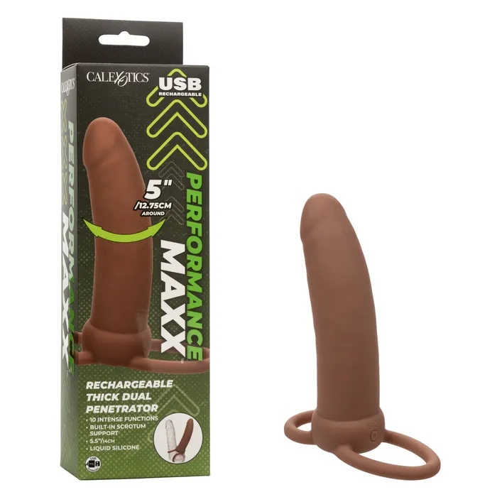Female Sex Toys CALEXOTICS PERFORMANCE MAXX RECHARGEABLE THICK DUAL PENETRATOR Female Sex Toys CALEXOTICS PERFORMANCE MAXX RECHARGEABLE THICK DUAL PENETRATOR