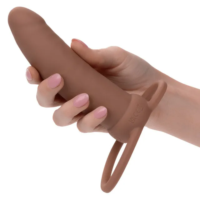 Female Sex Toys CALEXOTICS PERFORMANCE MAXX RECHARGEABLE THICK DUAL PENETRATOR