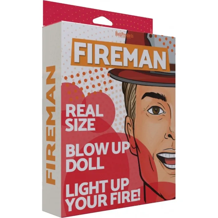 Fireman Inflatable Doll Hott Products Male Sex Toys