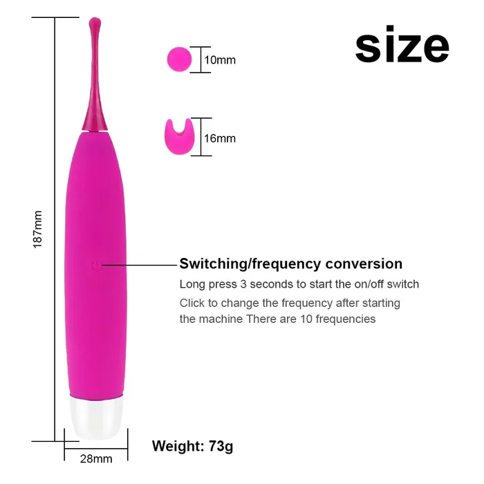 Lusty Age Vibrators High Frequency Stick Vibrator For Women