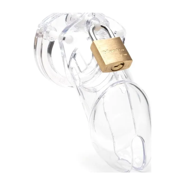 Male Sex Toys CBX Cockcage CB6000 Clear Chastity Cage Secure Male Lock
