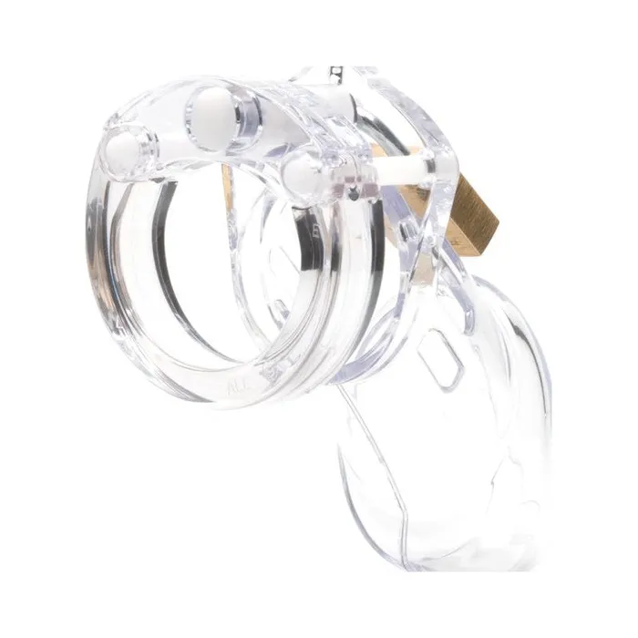 Male Sex Toys CBX Cockcage CB6000 Clear Chastity Cage Secure Male Lock