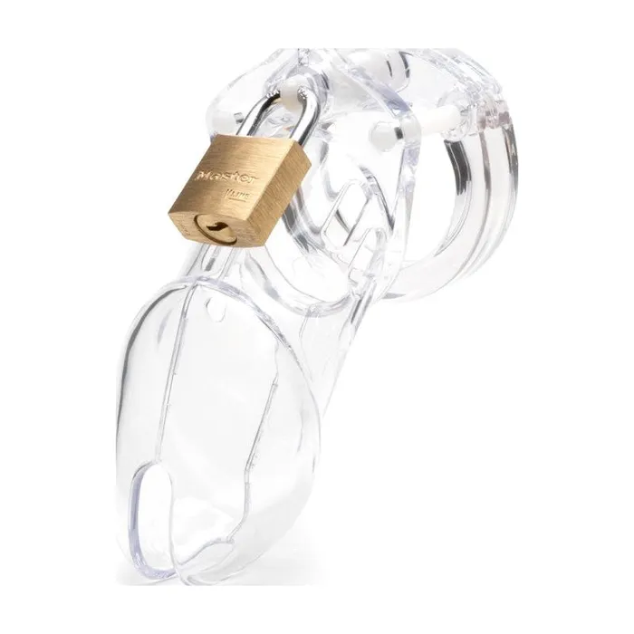 Male Sex Toys CBX Cockcage CB6000 Clear Chastity Cage Secure Male Lock