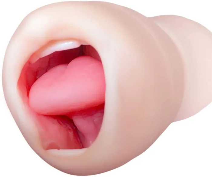 Male Sex Toys Tracys Dog Tracys Dog Realistic Mouth Stroker with Teeth