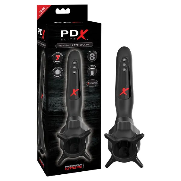 PDX ELITE VIBRATING ROTOSUCKER PIPEDREAM Male Sex Toys